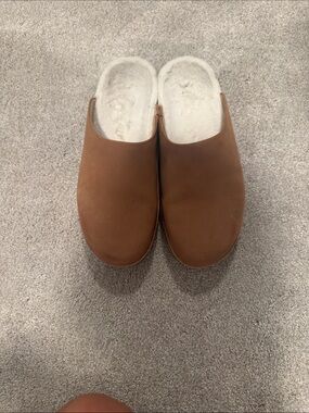 Abeo pioneer leather and rubber soles Slip-On Clogs